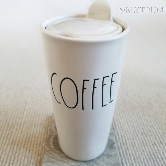 Rae Dunn Coffee Tumbler with lid - Picture 2 of 7